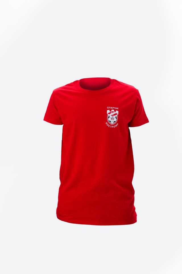 Футболка красная Эмблема (на спине 44)