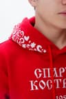 Худи "Спартак" с принтом на капюшоне